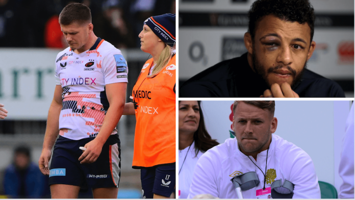 England's full injury list is frightening with 19 players currently unavailable